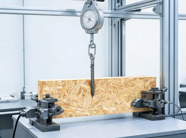 Fastener pull test setup