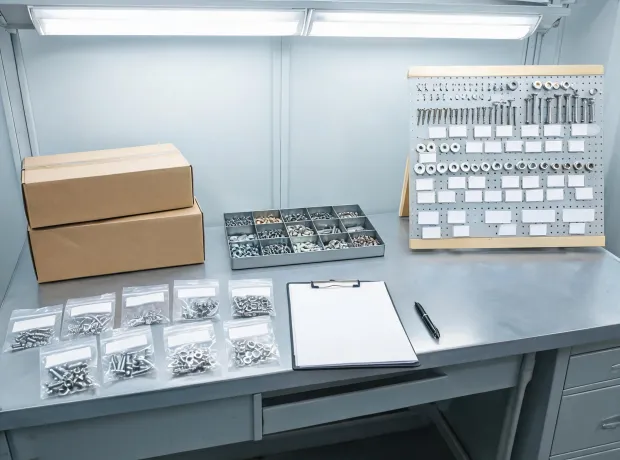Packaging and SKU documentation station