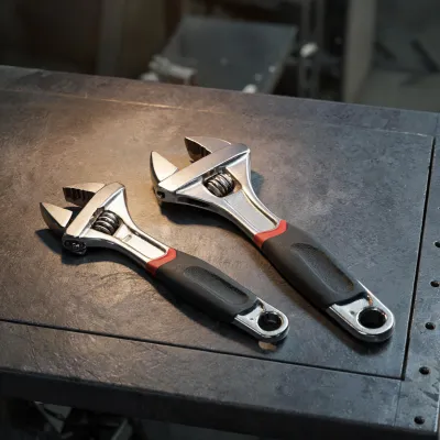 vise-grip adjustable wrench set 6 in, 8 in